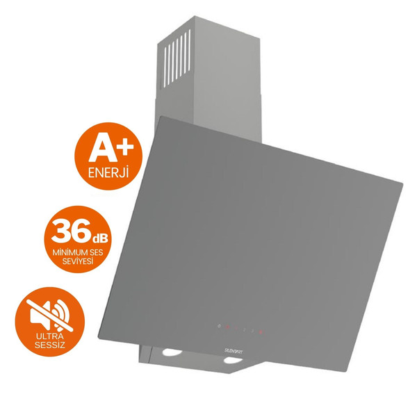 Ferre FryArt Milovia Vitroseramik Elektrikli Gri Ankastre Set (XE63CPR - MS261 - D079-SA)