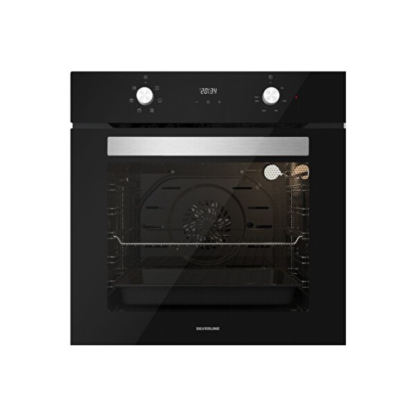 Silverline Siyah Cam 60 CM Ankastre Set  BO6502BO1   CS5335B01   SOHO  2