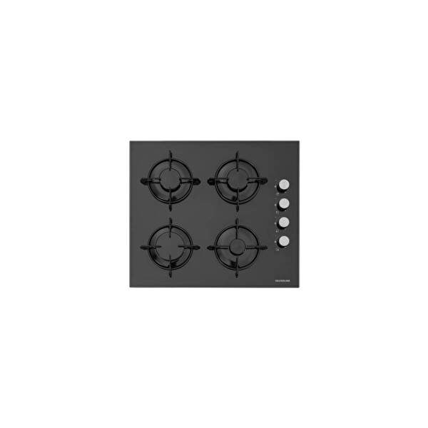Silverline Siyah Cam Ankastre Set  BO6502B02   CS5335B01   3457 Soho  3