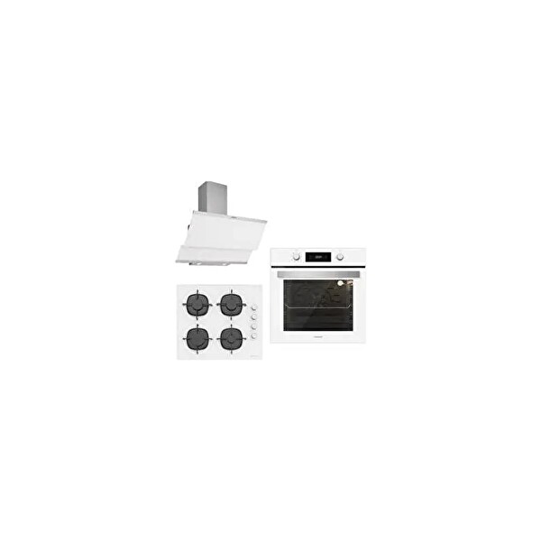Silverline Beyaz Ankastre Set ( 3420W - CS5335W01 - BO6504W01 )