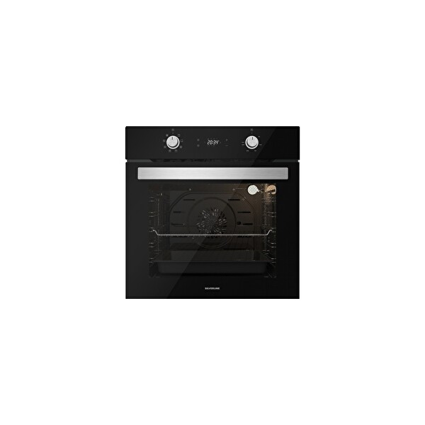 Silverline Siyah Cam Ankastre Set BO6504B01 + CS5335B01 + 3457 2