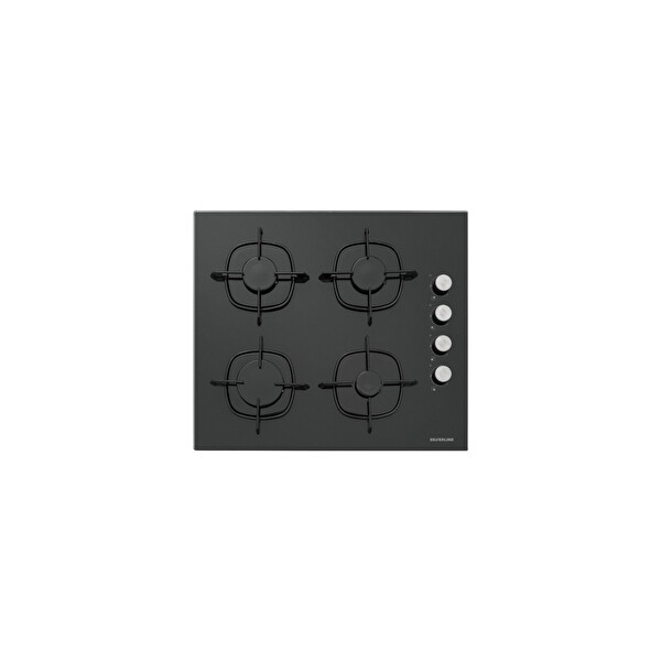 Silverline Siyah Cam Ankastre Set BO6504B01 + CS5335B01 + 3457 3