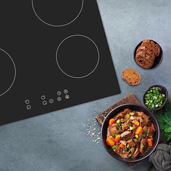 Simfer 3970 4e 60 CM Elektrikli Siyah Cam Ankastre