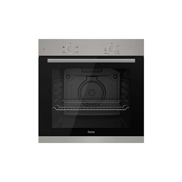 Ferre Pure Ss Serisi Gri Cam Ankastre Set (D088 - SS208 - XE61MDV)