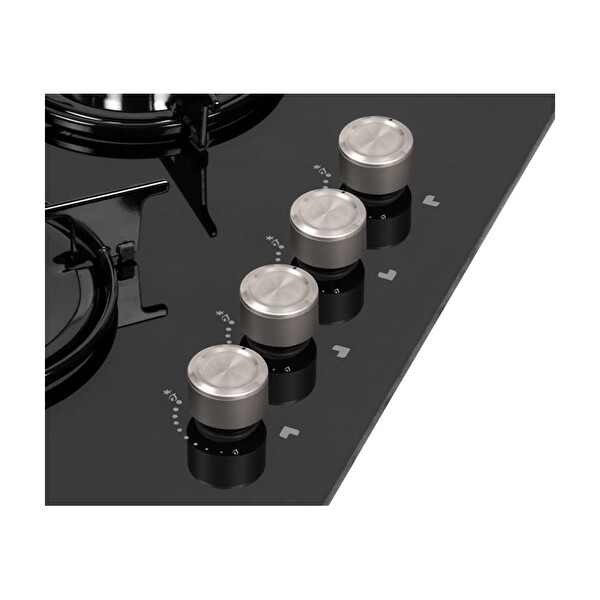 Regal SO-6041 SC-DG Siyah Ankastre Set Üstü Cam Ocak