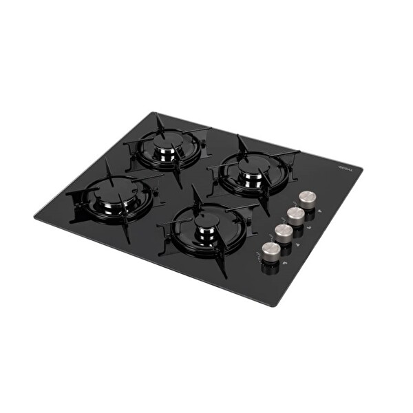 Regal SO-6041 SC-DG Siyah Ankastre Set Üstü Cam Ocak
