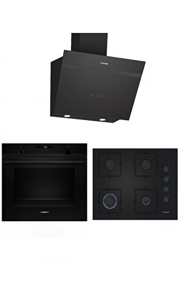 Siemens Ankastre Set Siyah ( HU736EAOT - EO7C6PP30O - LC66KPJ60T )