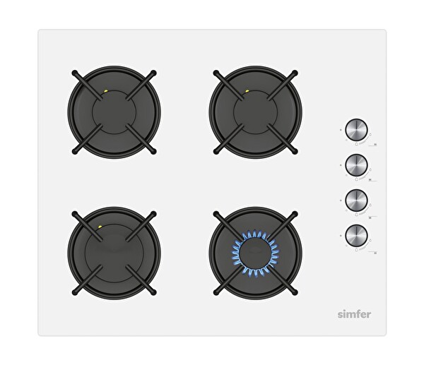 Simfer 4 Fonksiyon Trend Dijital Beyaz Power Turbo 2'li Ankastre Set (8231 - 3048)
