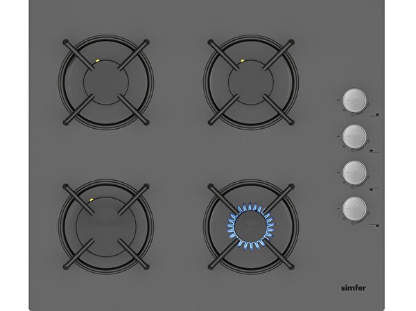 Simfer 4 Fonksiyon Trend Mekanik Silver Power Turbo 2'li Ankastre Set (8224 - 3537)