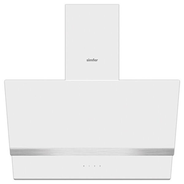 Simfer 2'li Steam Beyaz Cam Ankastre Set (3654-N - 8739)