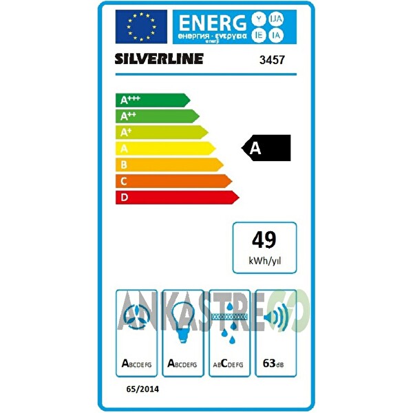 Silverline Siyah Cam Ankastre Set (BO6502B02 - CS5349B01 - 3457 Soho 60)