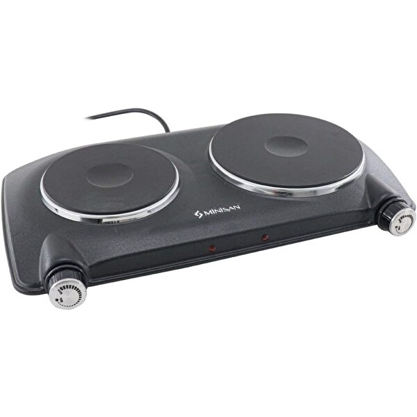 Minisan MS-5012 Çiftli Elektrikli Plate Ocak