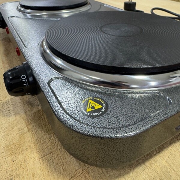 Minisan MS-5012 Çiftli Elektrikli Plate Ocak