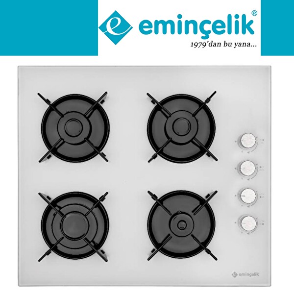 Eminçelik Ve AFM Tech Markalı SEO Dijital Turbolu Cam Beyaz Ankastre Set (12 226 - FM7701 - FM3401)