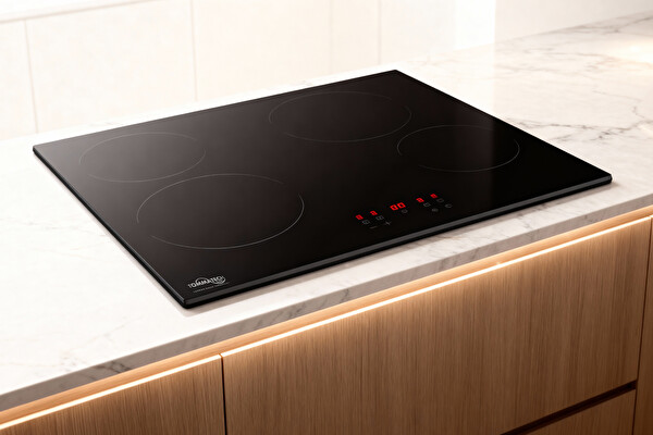 Tommatech Vitroseramik Elektrikli Ankastre Ocak 60 CM TAV-6001-BG