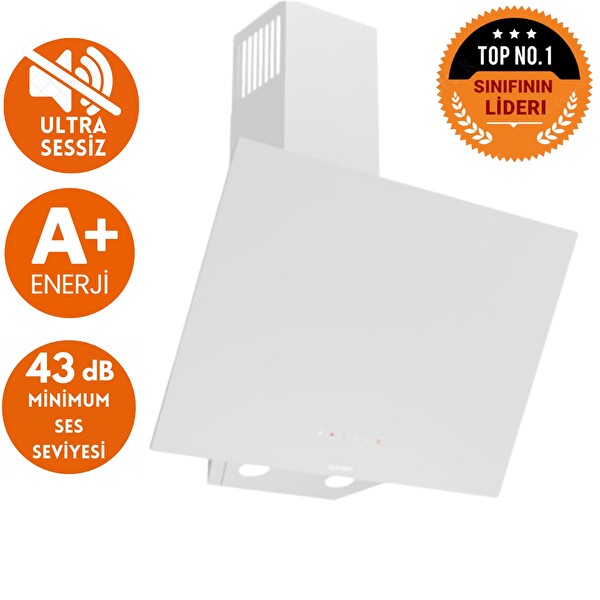 Ferre Ve AFM Tech Markalı Sessiz Turbo Dijital Beyaz Ankastre Set (D078-SA - FM7701 - FM-BD2201)