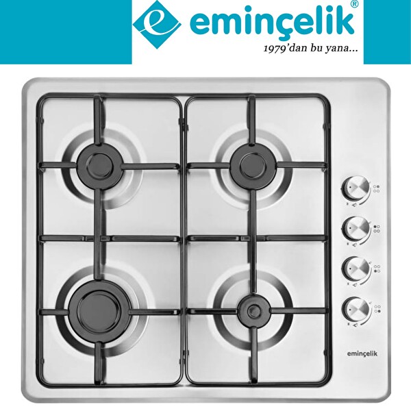 Eminçelik Ve AFM Tech Markalı Inox Turbolu Dijital Beyaz Ankastre Set (31 220 - FM7701 - FM3301)