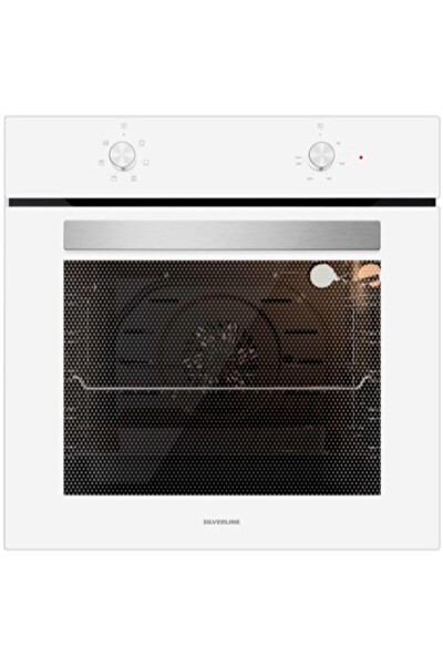 Silverline 2'li 65 CM Ocak Beyaz Cam Ankastre Set (BO6501W01 - CS5665W01)