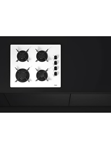 Teka GBE 64002 KB WH Beyaz Gazlı Ankastre Ocak 7