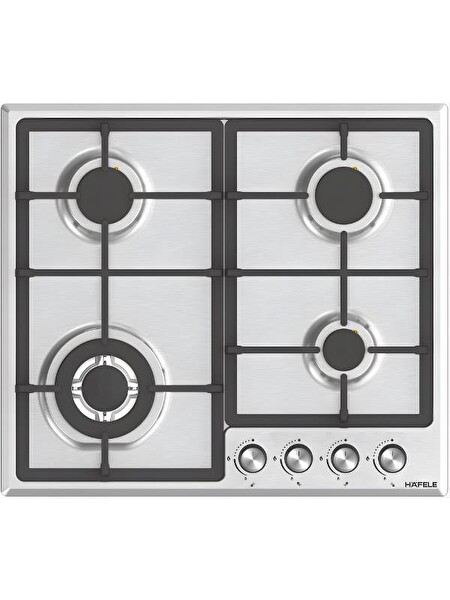 Hafele Contempo Inox Gazlı Ankastre Ocak