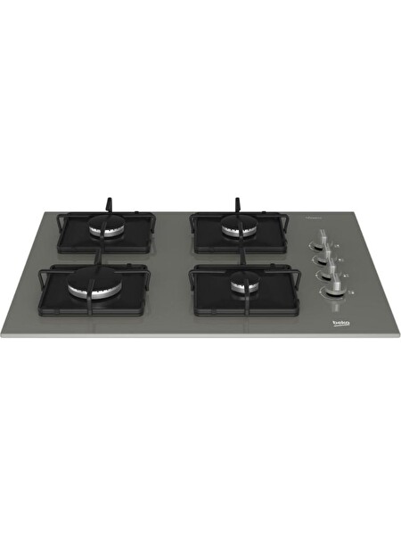 Beko BOCD K 6510 EG Gri Cam Ankastre Ocak