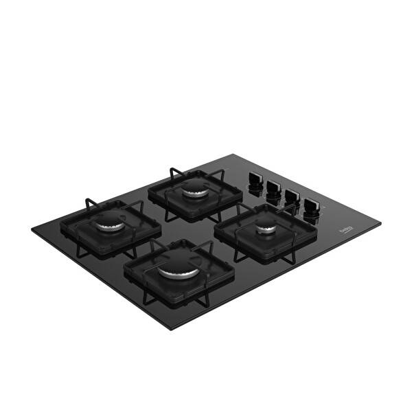 Beko BOCD K 6510 ES Siyah Cam Ankastre Ocak