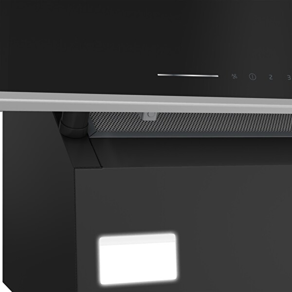 Beko BDE 6062 S1 Siyah Duvar Tipi Ankastre Davlumbaz