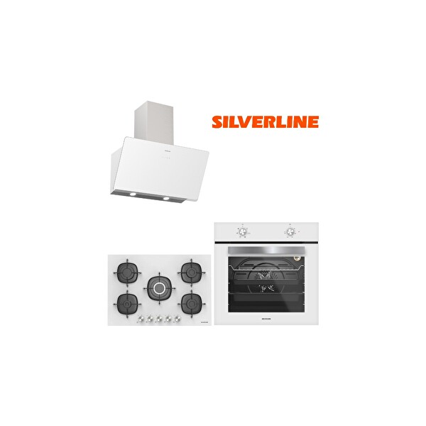 Silverline 3'lü Ankastre Set (BO6501W01 - CS5622W01 - 3457 SOHO)