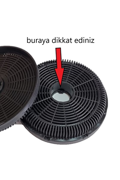 Luxell,kumtel, Da6 , Vinola 4 Tırnak Karbon Filtre Seti