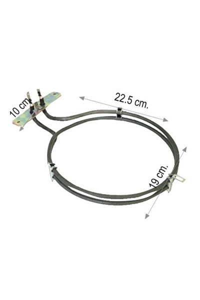 Vestel arçelik beko Uyumlu  Turbo Fırın Rezistans Rezistansı 2400 2600wat 2