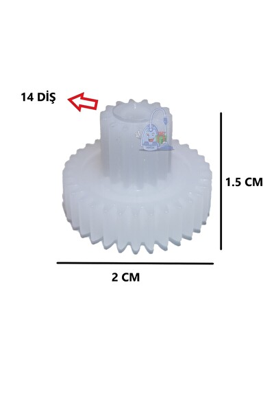 Blue House BH 5549BS Blender Çırpıcı Dişli Kutusu Çift Dişlisi 2