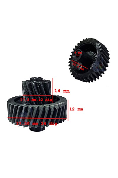 Tefal Rondo 2500 8691 Doğrayıcı Çift Dişli 2