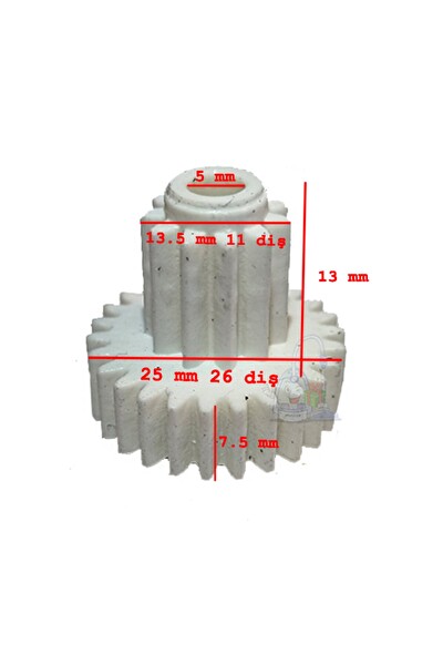 Tefal Rondo 1000 8513141516 Doğrayıcı Çift Dişli