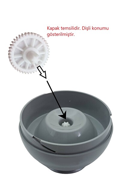 Beko Bkk 2156 Hbs Blender Seti Bıçak Dişlisi Uyumlu 2