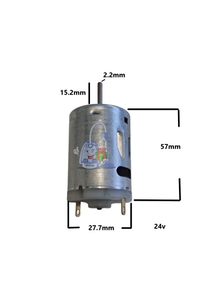 24V Motor Yüksek Hız Fön Saç Kurutma Makinesi Uyumlu 2