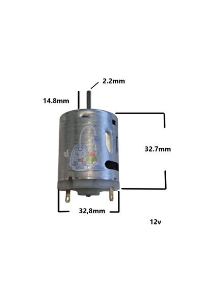 Arzum,Fakir,Raks,CVS,King,Goldmaster Saç Kurutma Makinesi Motoru 12v