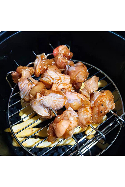 Philips HD9257 XL Uyumlu Airfryer Izgara Teli ve Şiş Aksesuarı 4