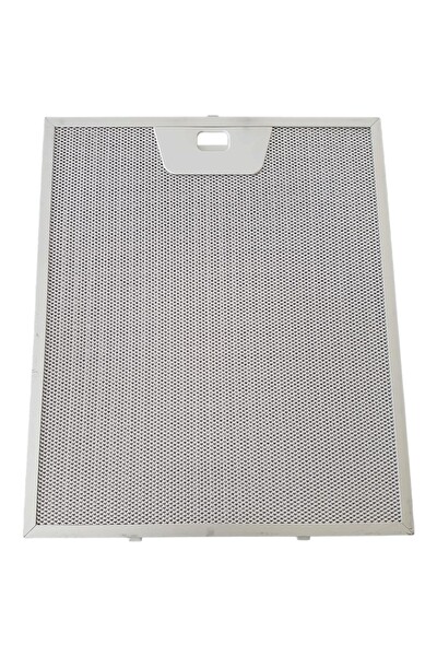 Arçelik 25,3x30 Cm Davlumbaz Ankastre Aspiratör Alüminyum Yağ Filtresi 253x300 Alt Kısmı Iki Tırnak!