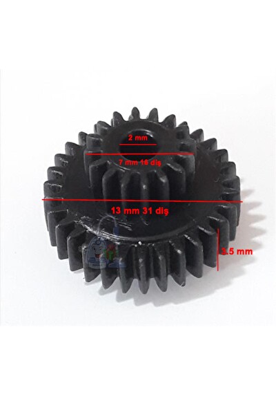 Braun 5316 Uyumlu Epilasyon Çift Dişli 2