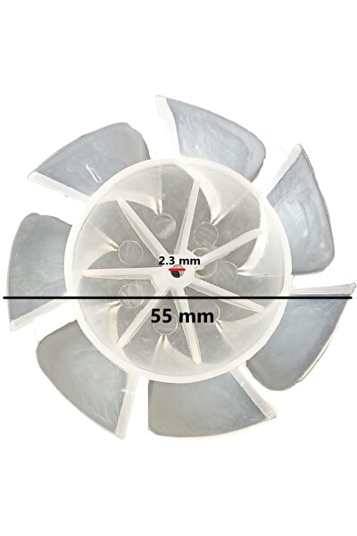 Saç Kurutma Makinesi Pervanesi 7 Kanat (55 Mm)