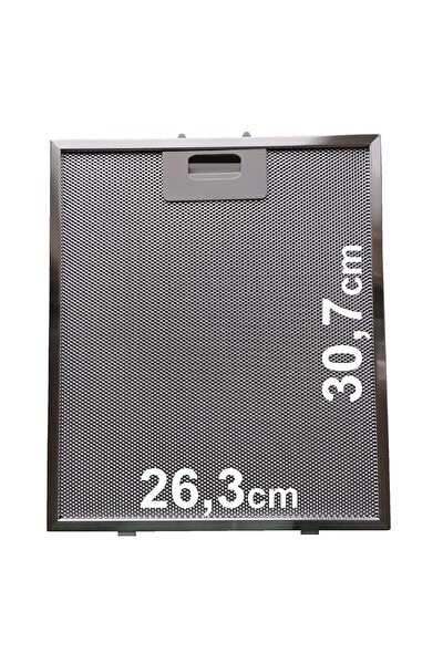 Simfer Davlumbaz 26,2X30,5 Cm Arka Ara 12,5 Cm Aspiratör Filtresi