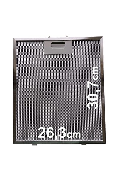 Esty Uyumlu Davlumbaz 26,2X30,5 CM Arka Aralık 12,5CM Aspiratör Filtresi