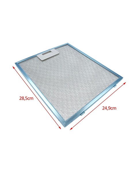 Termikel 24.9x28.5 CM Lumex 6035 Lumex 6040 Aspiratör Davlumbaz Yağ Filtresi
