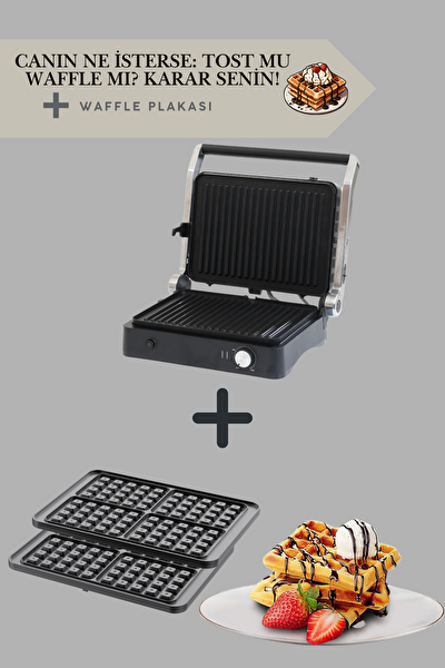 Primo Tost Makinesi Uyumlu Waffle Yapışmaz Plaka