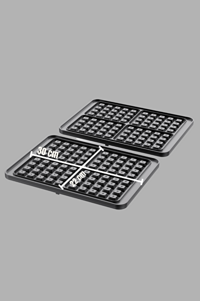 Primo Tost Makinesi Uyumlu Waffle Yapışmaz Plaka