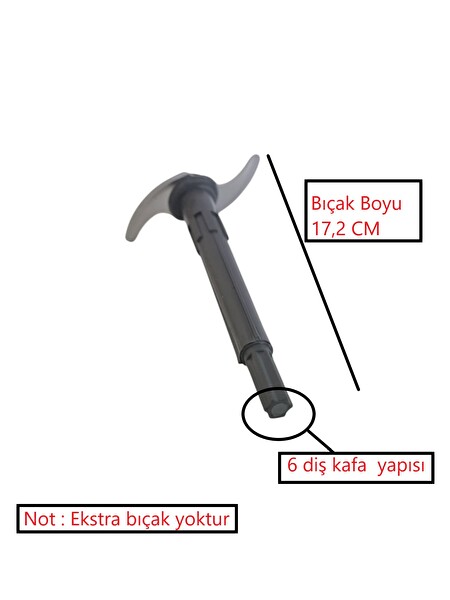 Popüler Tefal Masterchop Powelix Maxi XXL Alt Bıçak