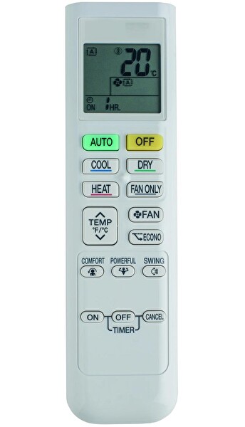 Tayfun Daikin FTXF20A2V1B Klima Kumandası