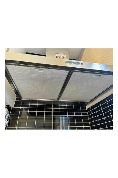 Popüler Teka DEP60-5 Uyumlu Alüminyum Ankastre Aspiratör 28 .2x37.2 CM Davlumbaz Yağ Filtresi