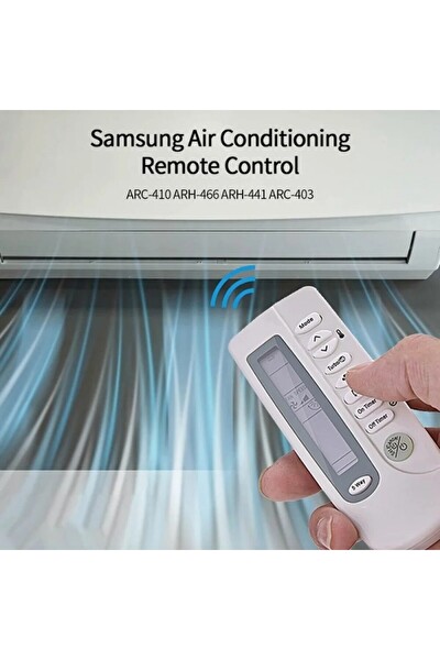 Popüler Samsung ARC-410 ARH-461 ARH-466 Uyumlu Klima Kumandası