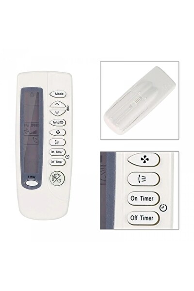 Popüler Samsung ARC-410 ARH-461 ARH-466 Uyumlu Klima Kumandası
